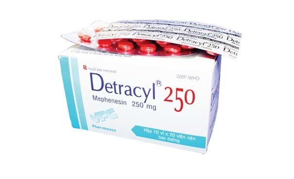 Thuốc detracyl 250 là thuốc gì