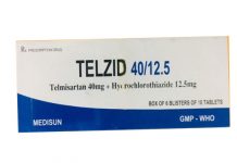 Thuốc Telzid 40/12.5 là thuốc gì, có tác dùng gì? Thuốc telzid là thuốc gì