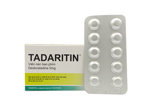 Thuốc trị viêm mũi tadaritin 5mg