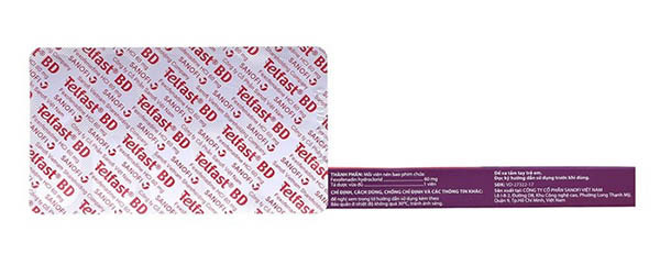 Thuốc telfast bd 60 mg