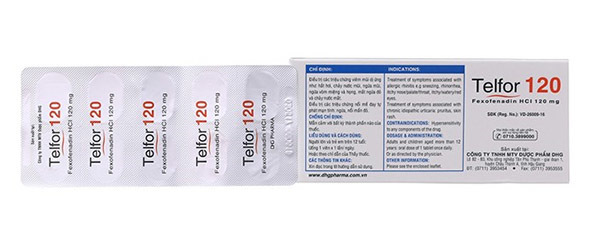 Thuốc telfor 120 mg