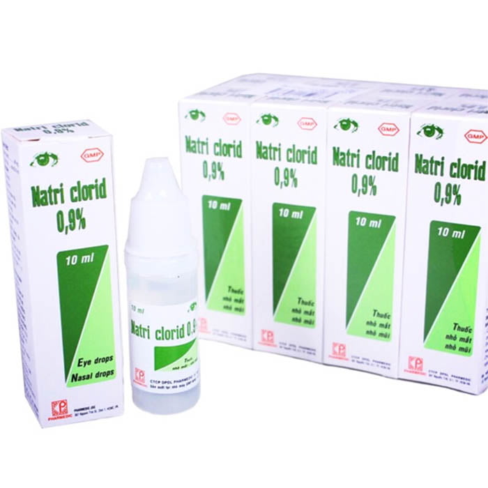 Người bị khô mắt nên tìm đến sản phẩm thuốc nhỏ mắt Natri Clorid