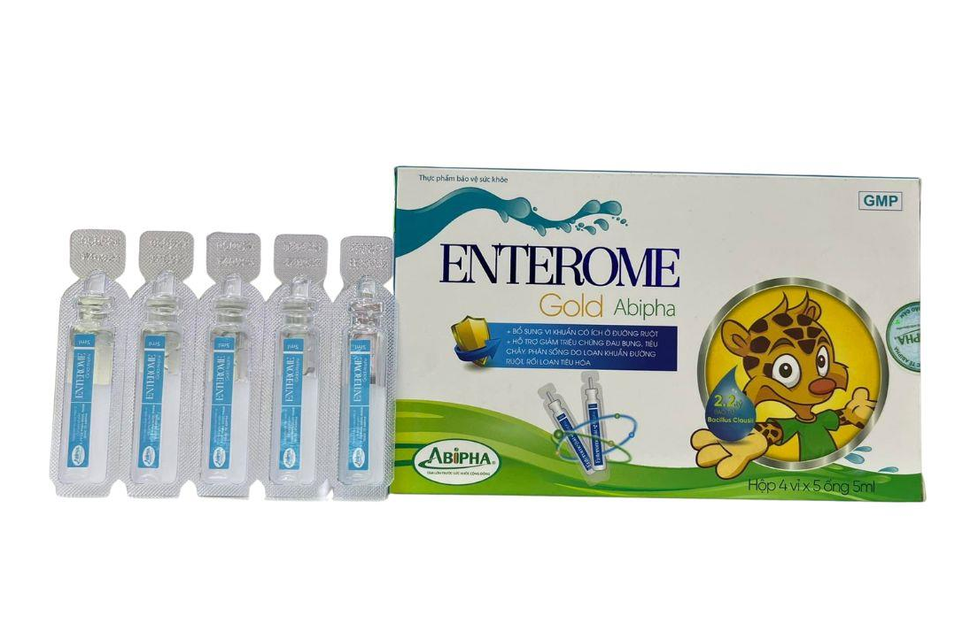 Men vi sinh Enterome Gold Abipha