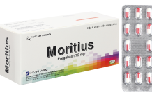 Thuốc Moritius 75mg là thuốc gì, công dụng và giá bán