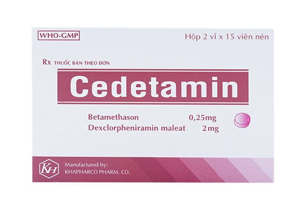 Thuốc Cedetamin