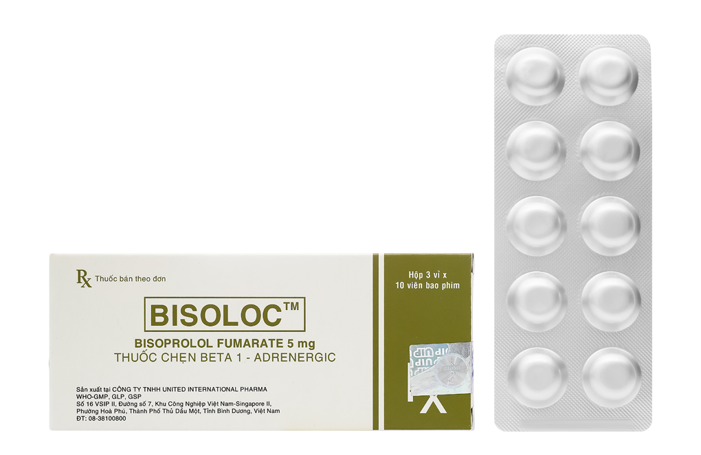 Thuốc Bisoprolol 5mg