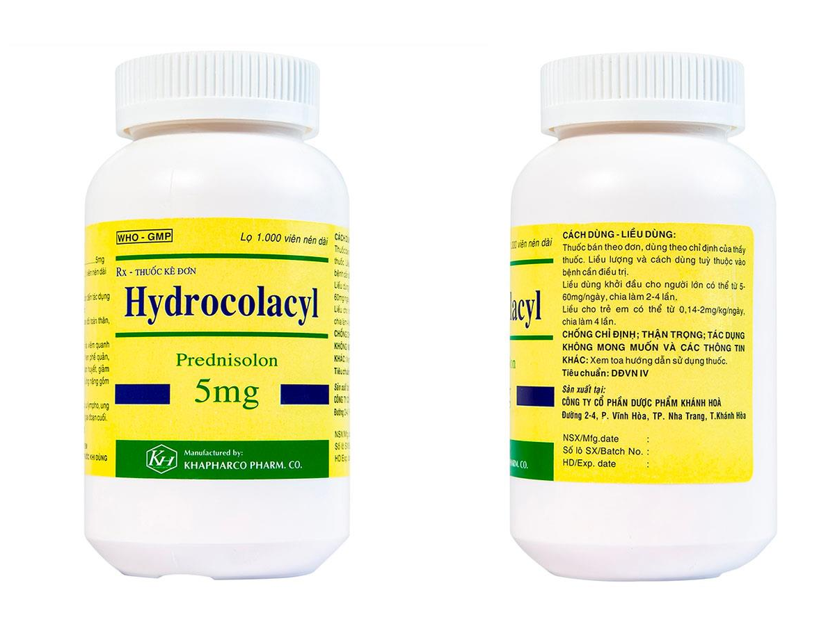 Thuốc Hydrocolacyl 5mg